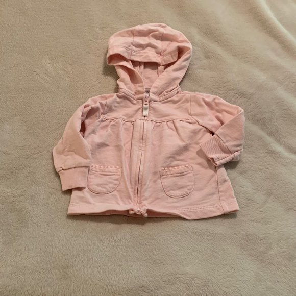Carter's Two Hooded Zip Up Jackets Size 6 Months - Picture 2 of 16